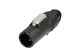 Neutrik Powercon TRUE1 TOP Inline Connector -  Male, Bulk - NAC3MX-W-TOP-D