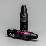 Neutrik Cable end XX series 3 pin female - black/gold - bulk