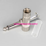 Neutrik Rean™ Plug 1/4" mono - long handle - nickel/silver; bulk