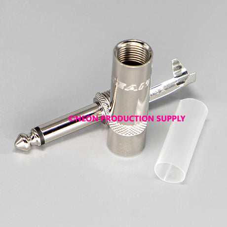 Neutrik Rean™ Plug 1/4" mono - long handle - nickel/silver; bulk
