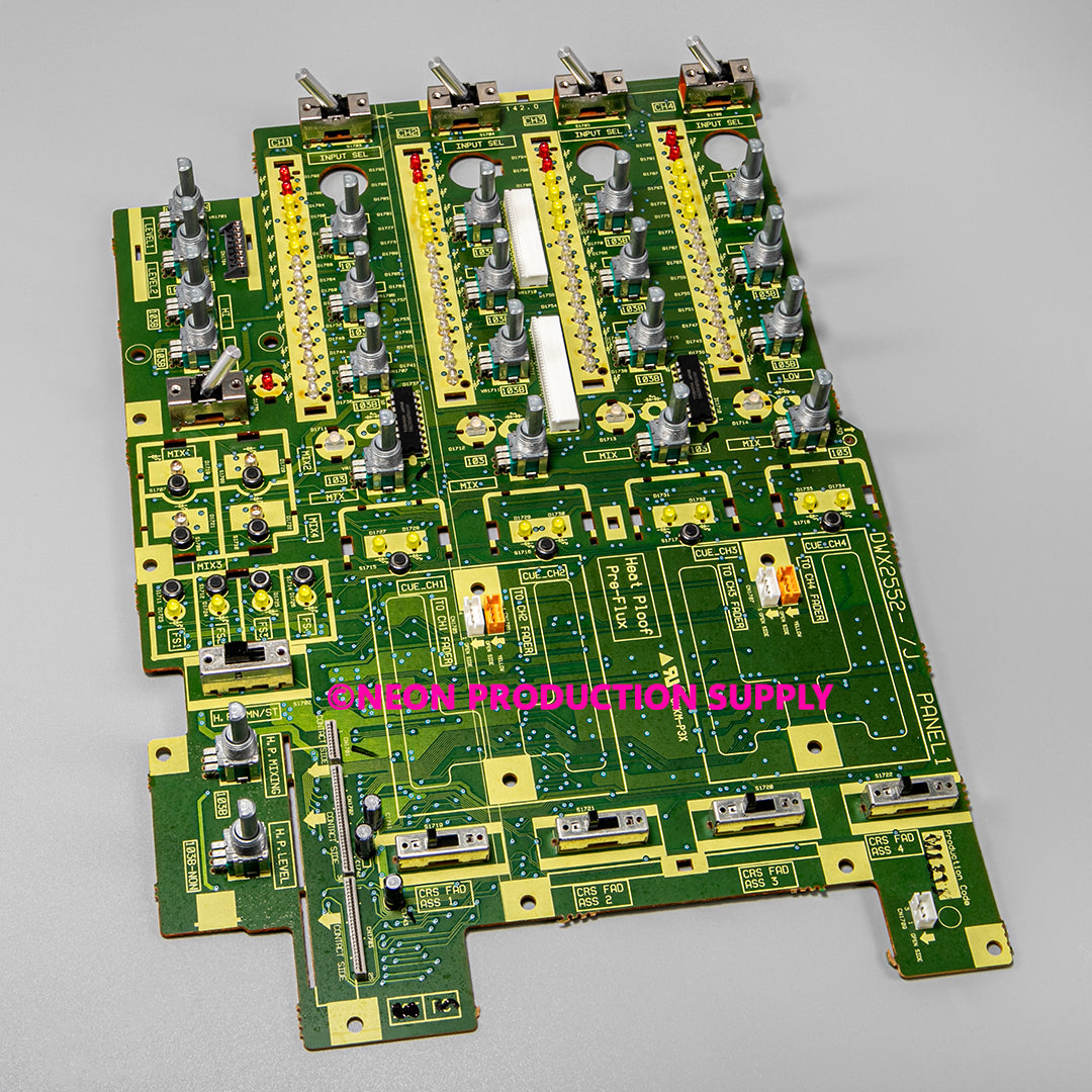 Pioneer DJ Panel 1 Assembly - DWX2552 - Neon Production Supply