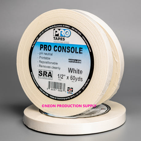 Pro Console 1/2" x 60yd, White