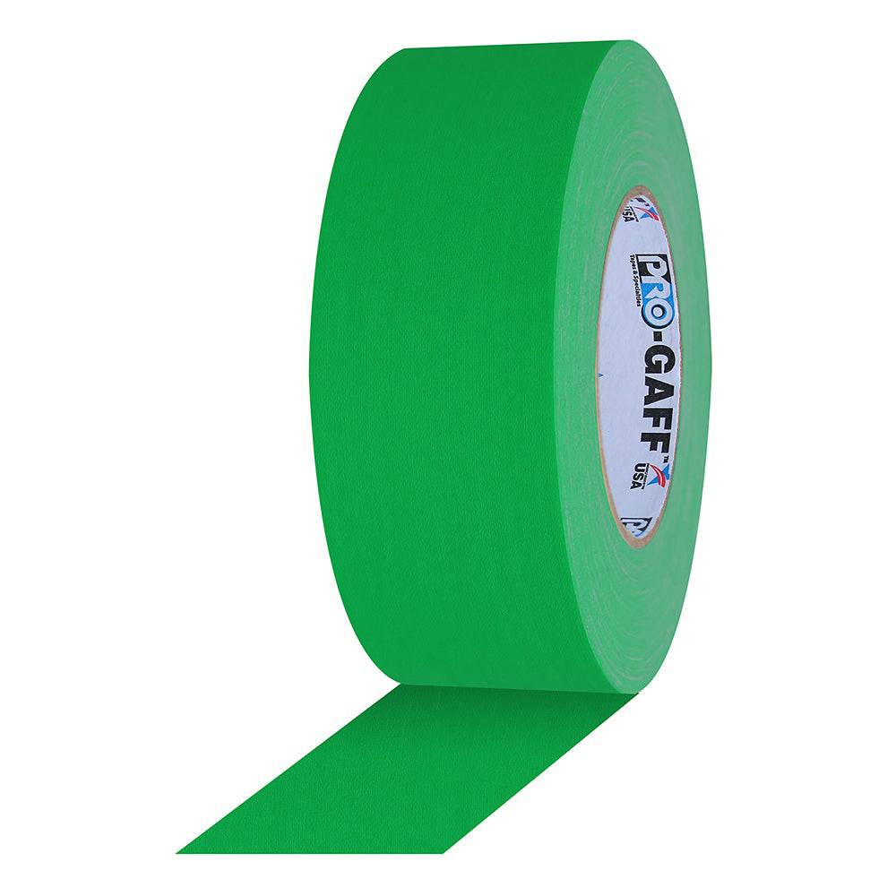 Pro Gaff Tape - 2" x 55yd, Chroma Green