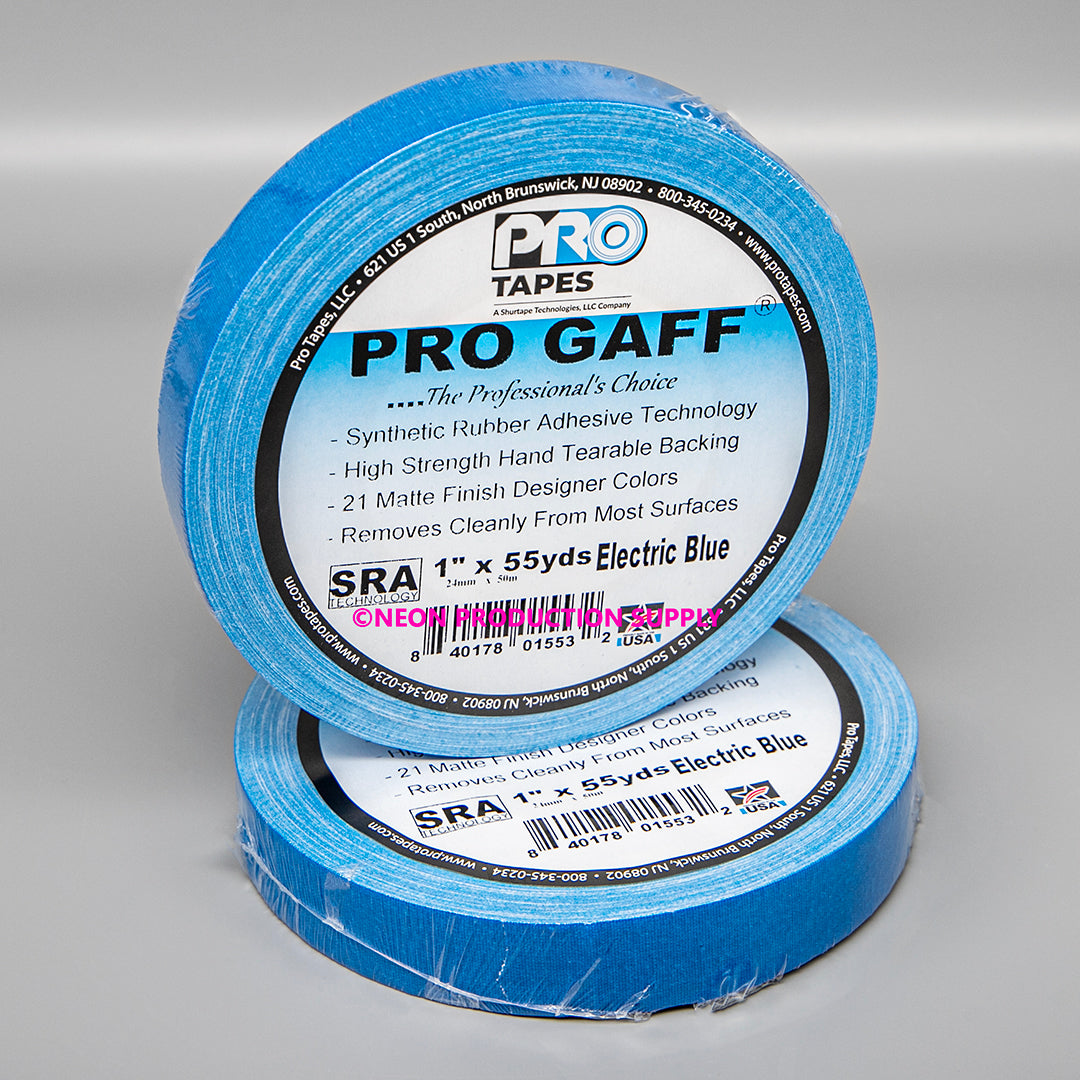 Pro Gaff Tape - 1" x 55yd, Standard Colors