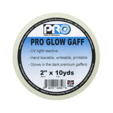 Pro Gaff Glow Tape - 2" x 10yd, Glow