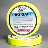 Pro Gaff Tape - 1" x 50yd, Fluorescent Colors