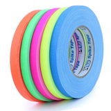 Pro Spike Gaff Tape - 1/2" x 45yd, 5 Fluorescent Colors