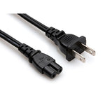 Hosa IEC Cable - IECF C7 to 1-15P EdisonM, 8' - PWP-426