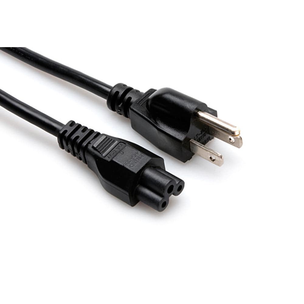 Hosa IEC Cable - IECF C5 to 5-15P EdisonM, 8' - PWP-483