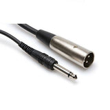 Hosa 1/4" TSM to XLR3M Cable, 5' - PXM-105