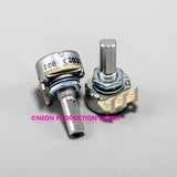QSC EX Input Pot ( Sub PT-310001-CR ) RES-POT, 10.0KOHM, 20PCT, 0.2W, .75 TURN/11 DET, VER/FRONT, D SHAFT - PT-310000-CR