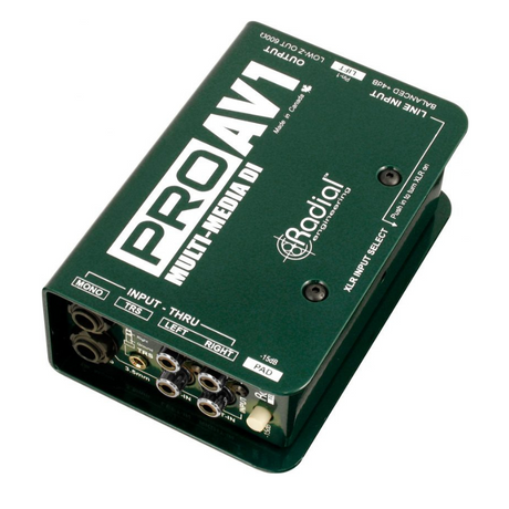 Radial Engineering ProAV1 Passive Multimedia Direct Box - ProAV1