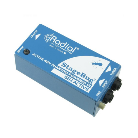 Radial Engineering StageBug SB-1 Compact Active DI - SB-1 Active