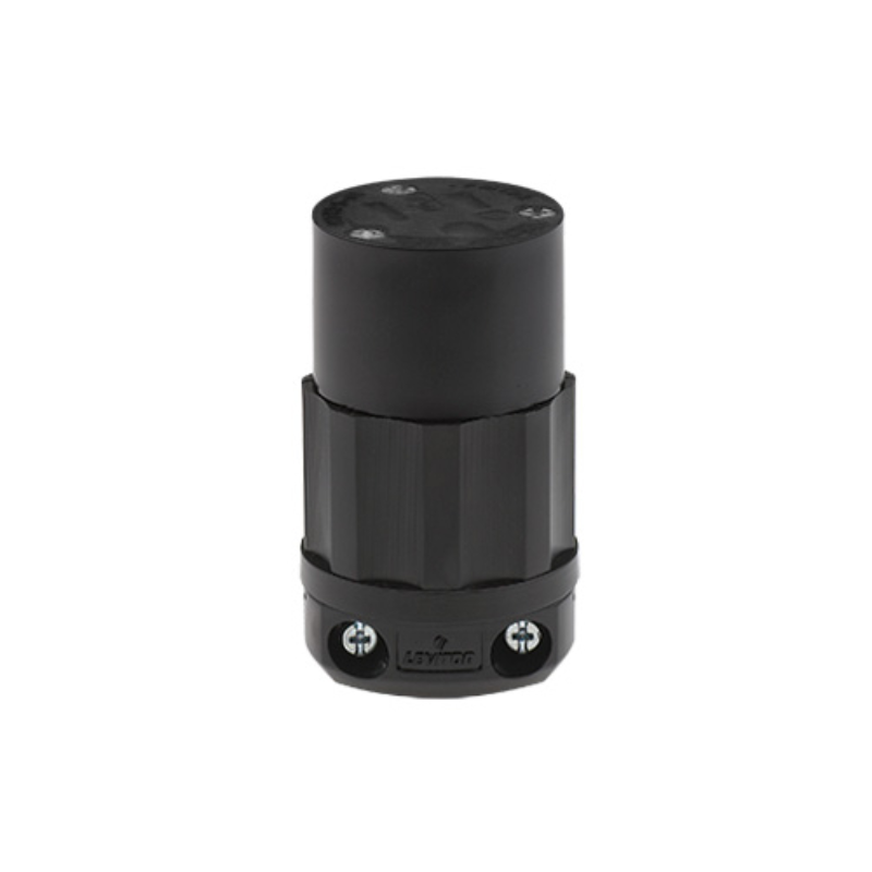 Leviton 15 Amp Straight Blade Connector - 5269-B