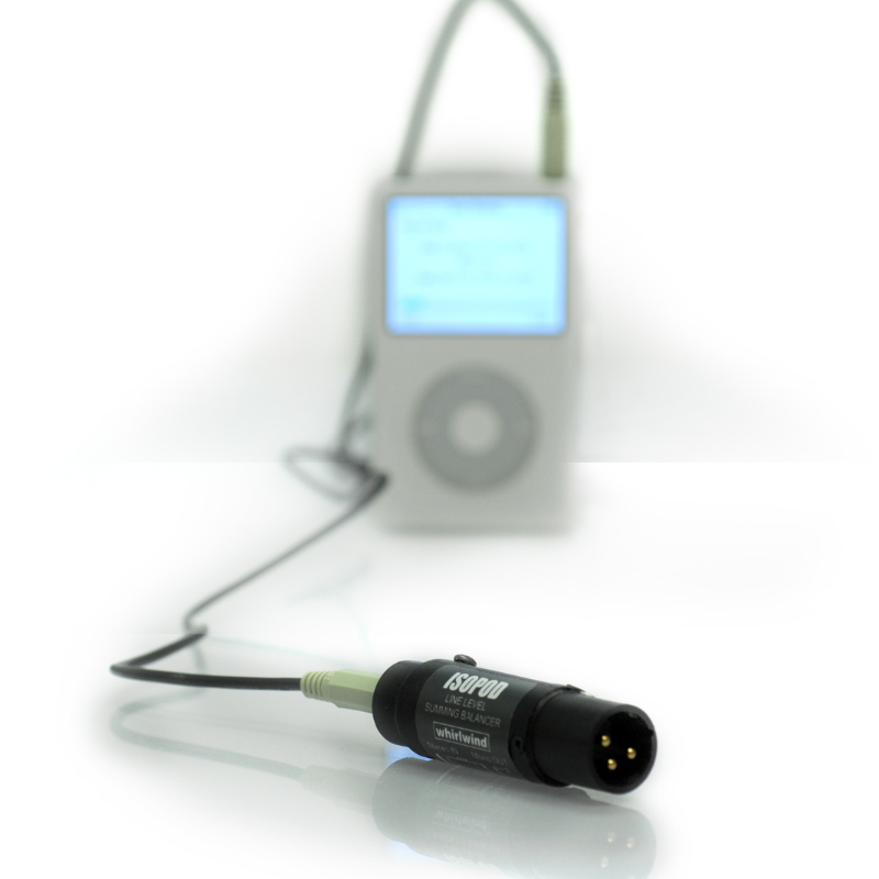 Whirlwind ISOPOD - iPod  interface - ISOPOD