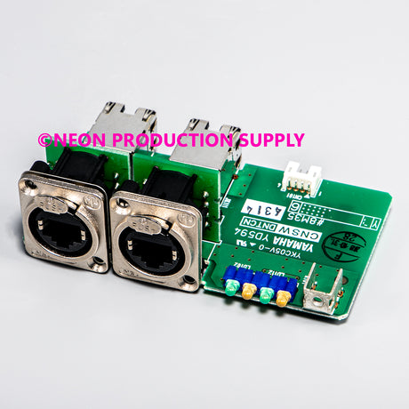 Yamaha Rio1608D DNTCN Network PCB - ZY896300
