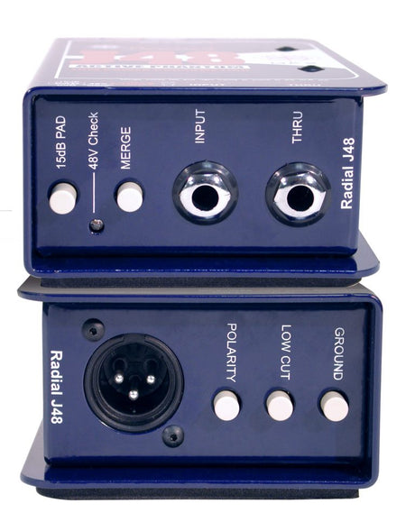 Radial Engineering J48 Phantom Powered Active Direct Box - J48