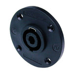 Neutrik 4-Pin Chassis speakON Connector, Round Flange - NL4MPR