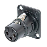 Neutrik Module - XLR Female 3 Pin to D Flange - NM3FD-B