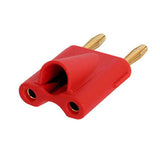 Rean/Neutrik Dual Banana Plug - for 6-10mm Cable OD, Red - NYS508-R