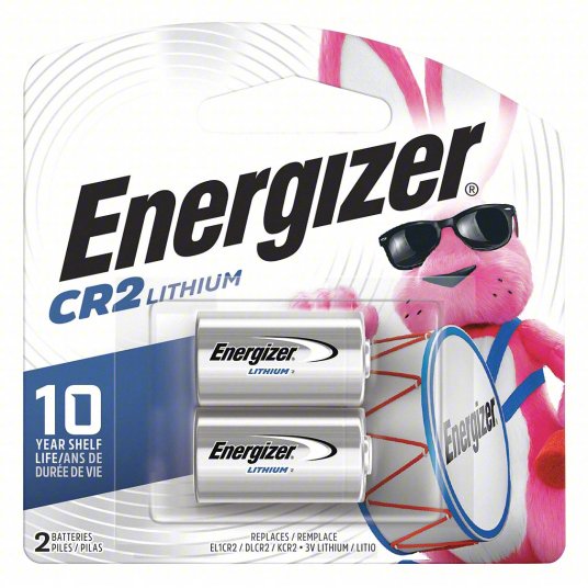 Energizer CR2 Battery, Lithium, 2 Pack