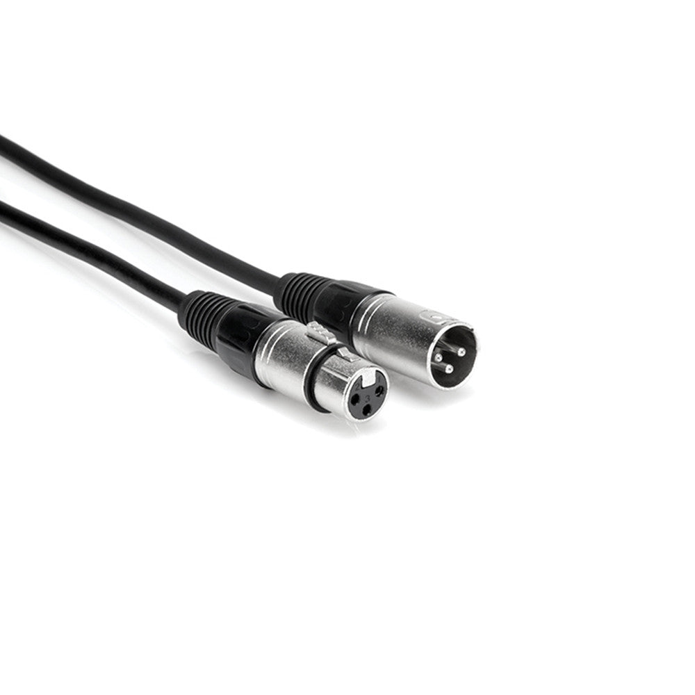 Hosa 3-Pin DMX Cable, XLR3F to XLR3M, 50' - DMX-350 - Neon Production Supply
