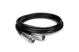 Hosa Microphone Cable - XLR3F to XLR3M, 20' - MCL-120