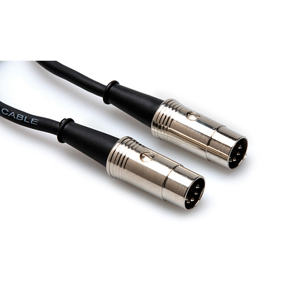 Hosa Pro Midi Cable, 5 Pin MIDI to Same, 5' - MID-505 - Neon Production Supply