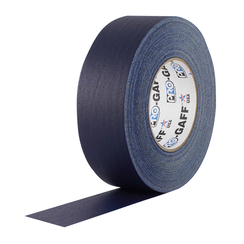 Pro Gaff Tape - 2" x 55yd, Dark Blue - Neon Production Supply