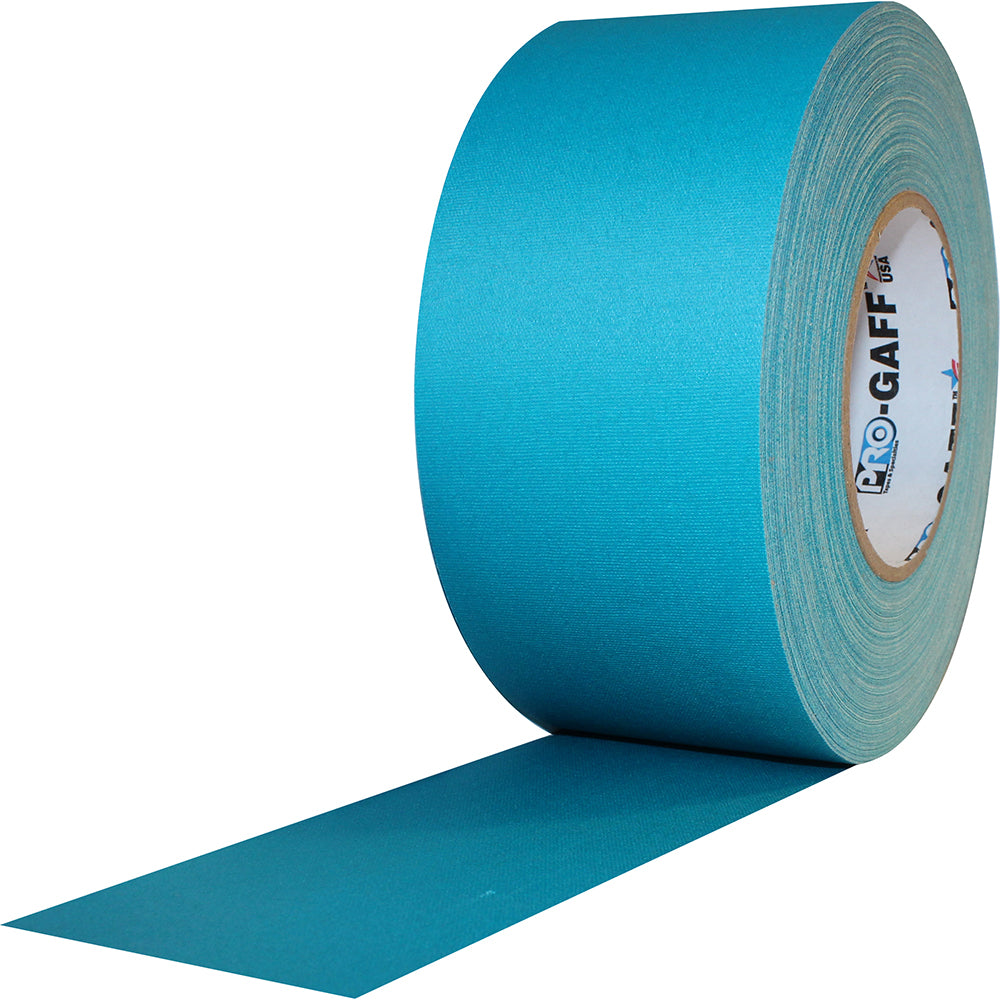 Pro Gaff Tape - 3" x 55yd, Teal - Neon Production Supply