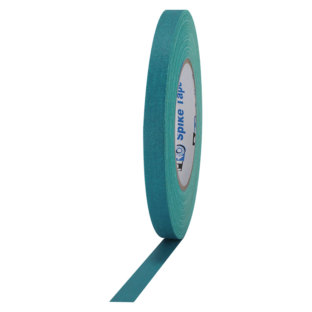 Pro Gaff Spike Tape - 1/2" x 45yd, Teal - Neon Production Supply
